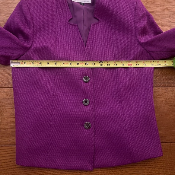 Women's Purple Blazer - Picture 6 of 7